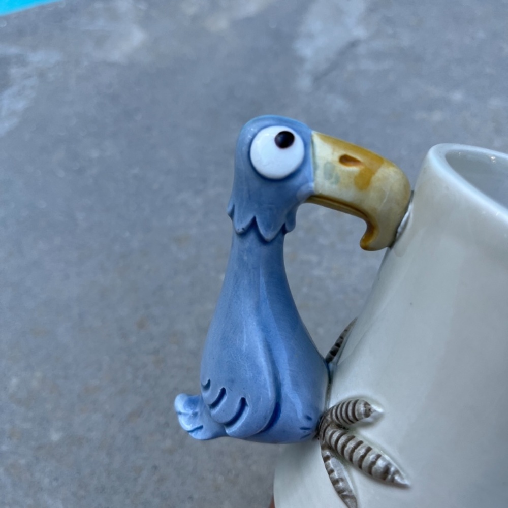 Vintage Fitz and Floyd Bird In Hand Mug - Picture 7 of 11